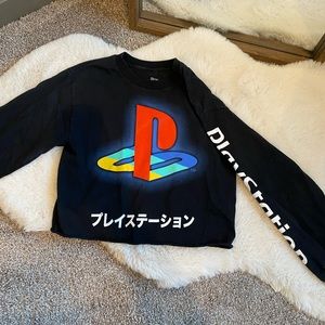 PlayStation Crop Long sleeve